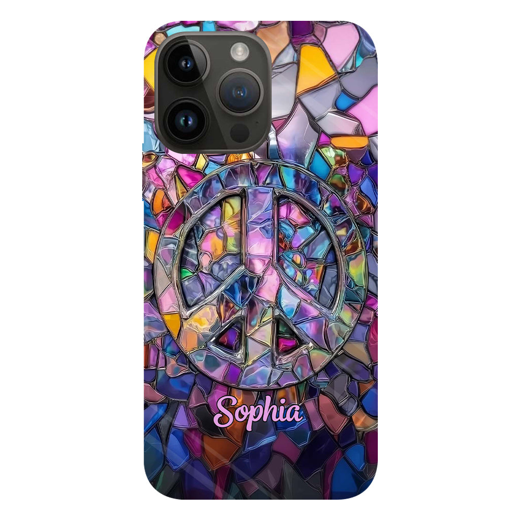 Coque de téléphone personnalisée Hippie Soul - Motif hippie intégral