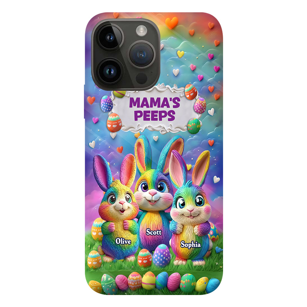 Coque de téléphone personnalisée « Grandma's Peeps » avec impression intégrale