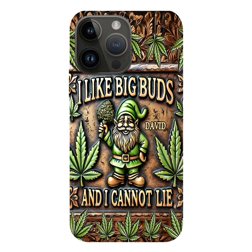 J'aime les grosses têtes - Coque de téléphone personnalisée avec impression intégrale sur le thème du cannabis
