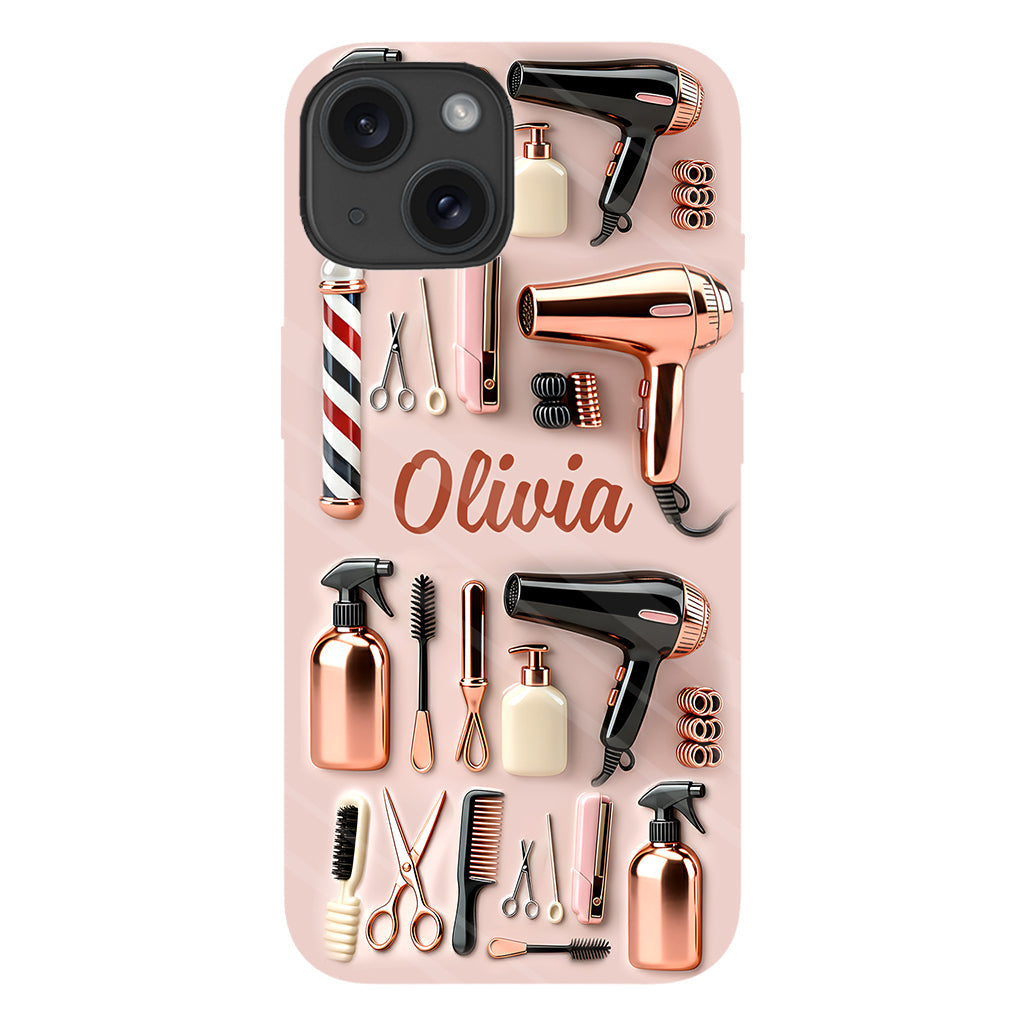 Coiffeur parfait - Coque de téléphone personnalisée avec impression intégrale Coiffeur