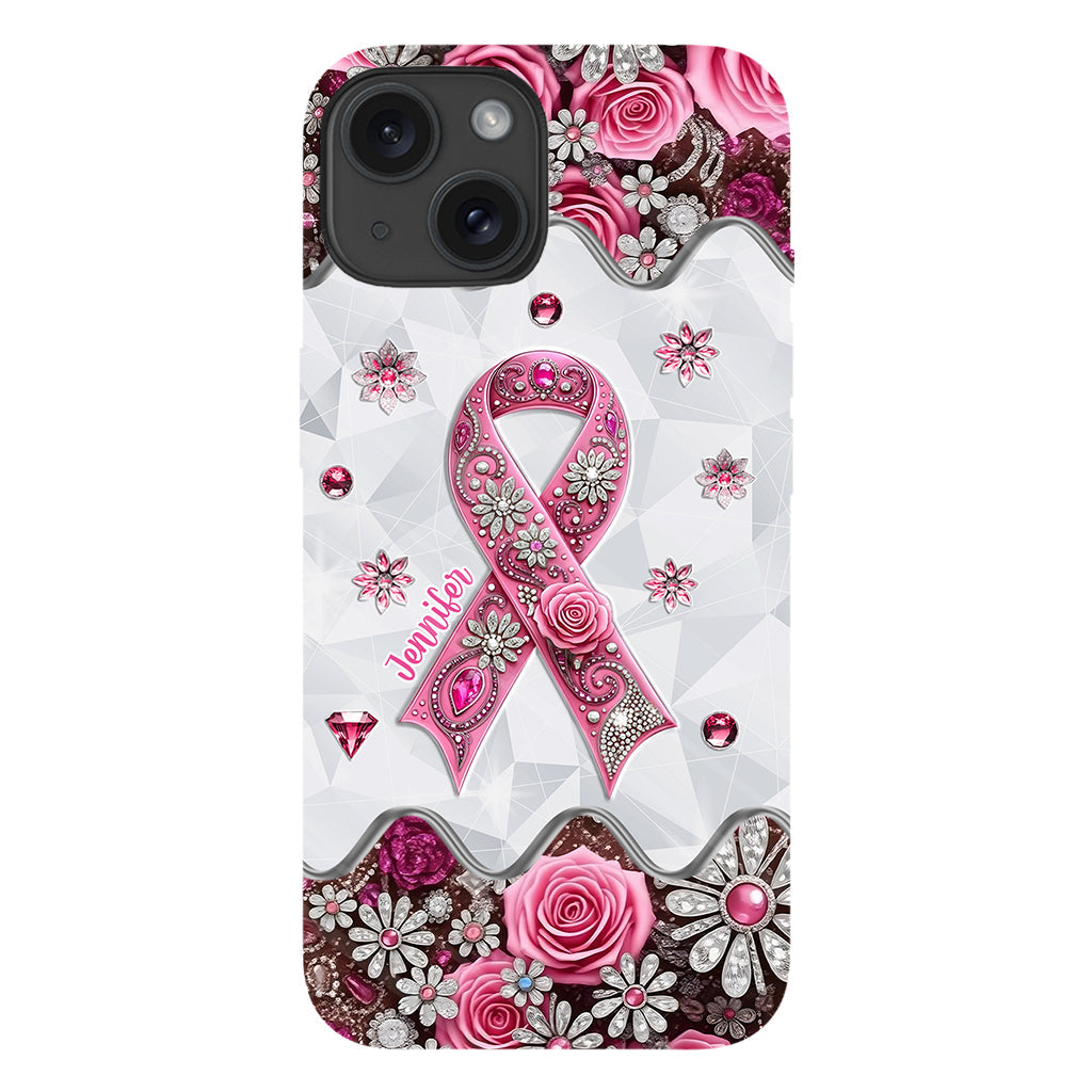 Breast Cancer Awareness - Personalized Breast Cancer Awareness Full Print Phone Case