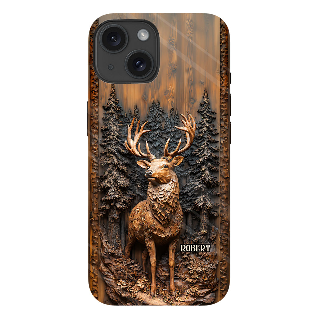 Passionné de chasse - Coque de téléphone personnalisée avec motif intégral sur le thème de la chasse