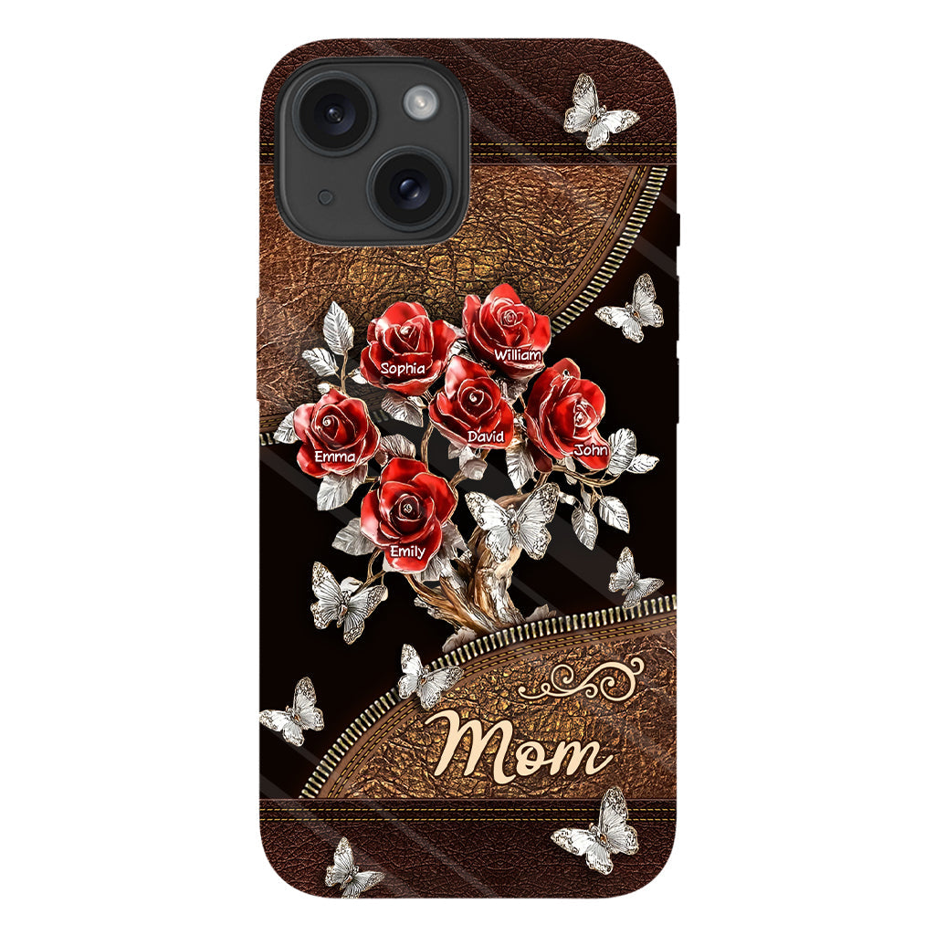 Beautiful Roses Gift For Mom, Grandma,... - Personalized Mother Full Print Phone Case