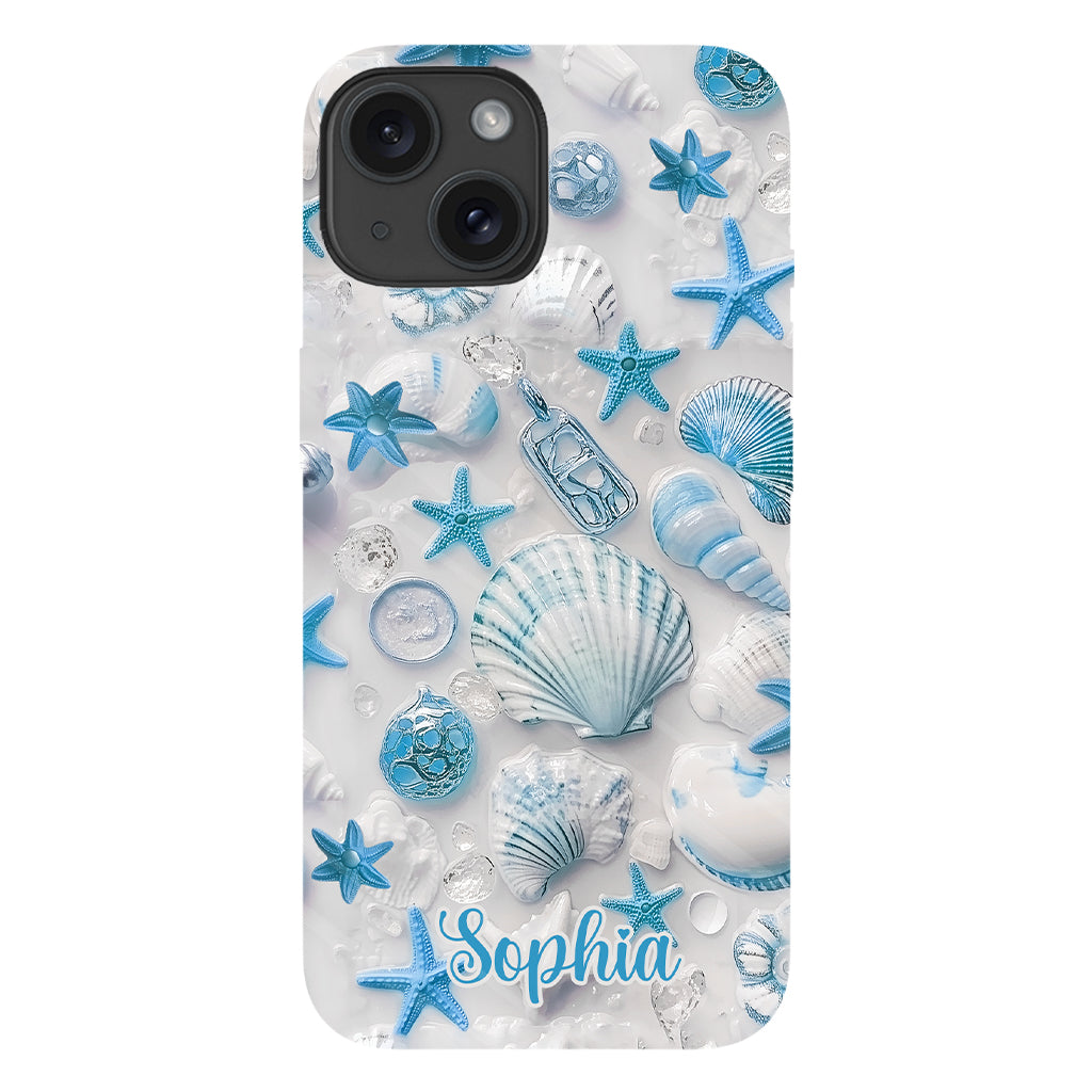 Beach Lovin' Girl - Personalized Sea Lover Full Print Phone Case