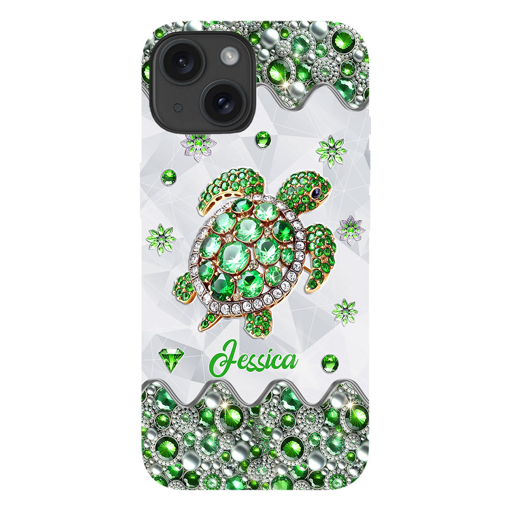 Love Turtles - Personalized Turtle Full Print Phone Case
