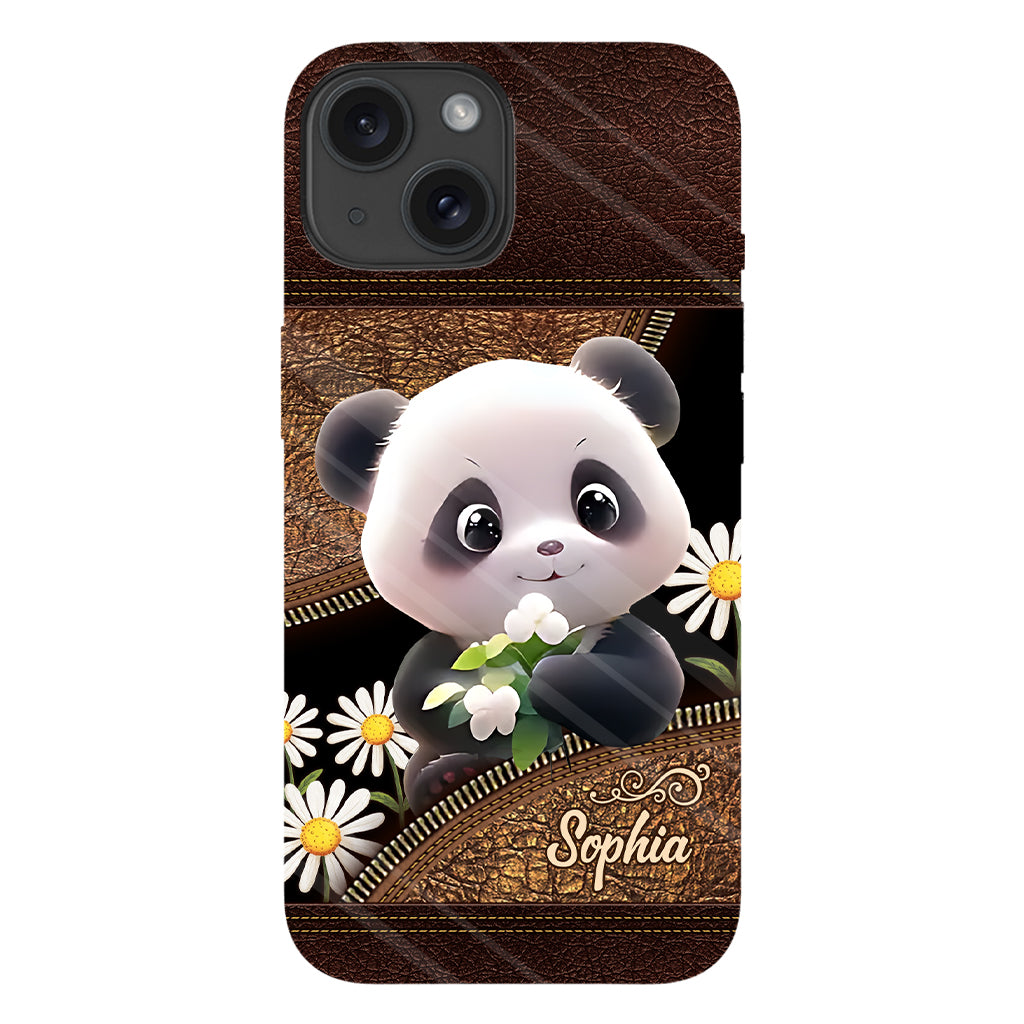 Just A Girl Who Loves Pandas - Personalized Panda Lover Full Print Phone Case