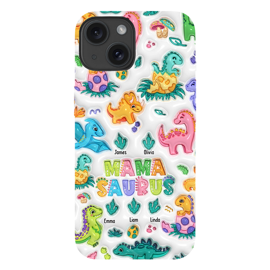 Mamasaurus - Personalized Mother Full Print Phone Case