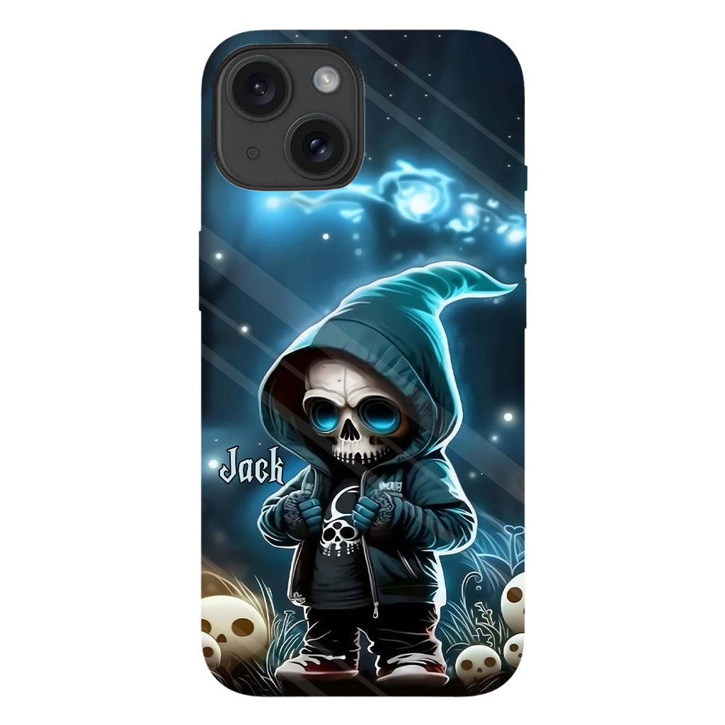 Coque de téléphone personnalisée Cool Dude - Motif crâne intégral