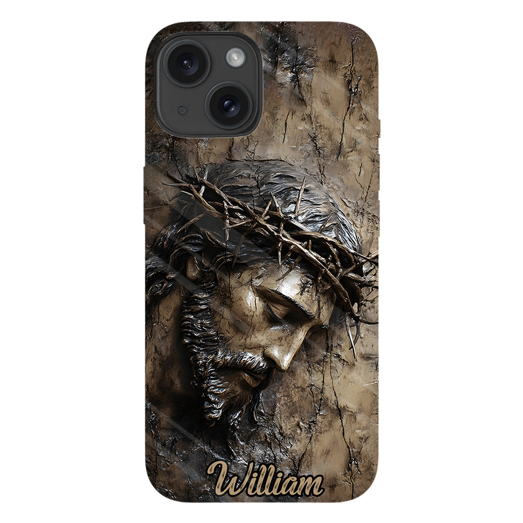 Foi, Espérance, Amour - Coque de téléphone personnalisée avec imprimé chrétien intégral