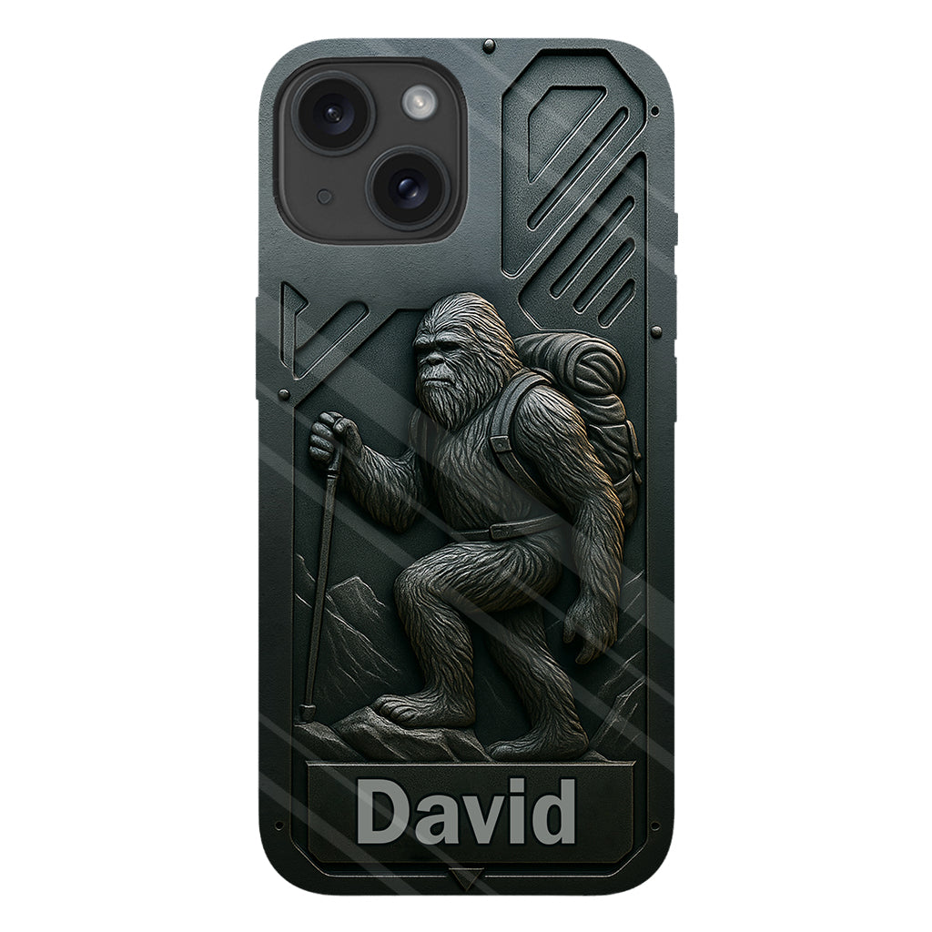 Sasquatch - Personalized Hiking Full Print Phone Case