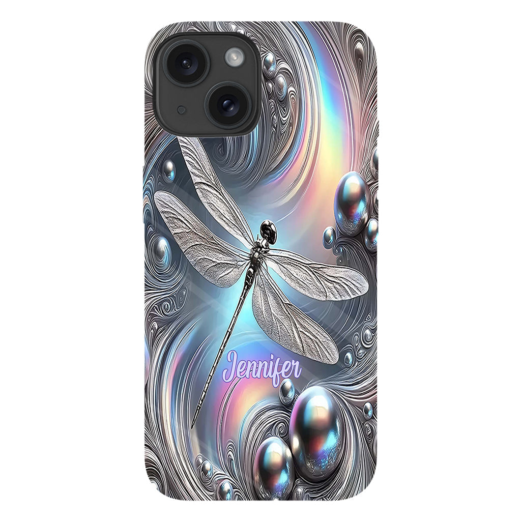 Magnifique libellule - Coque de téléphone personnalisée avec motif libellule intégral