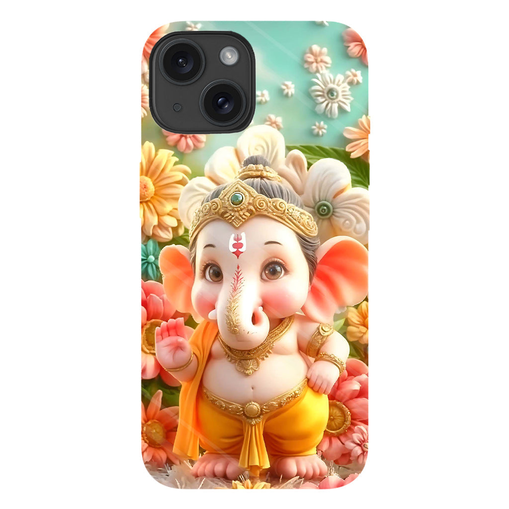 Coque de téléphone Ganesha - Impression intégrale hindoue