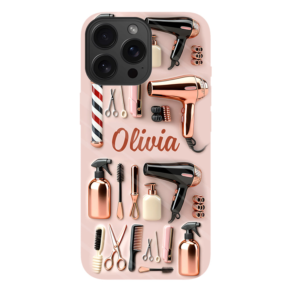 Coiffeur parfait - Coque de téléphone personnalisée avec impression intégrale Coiffeur