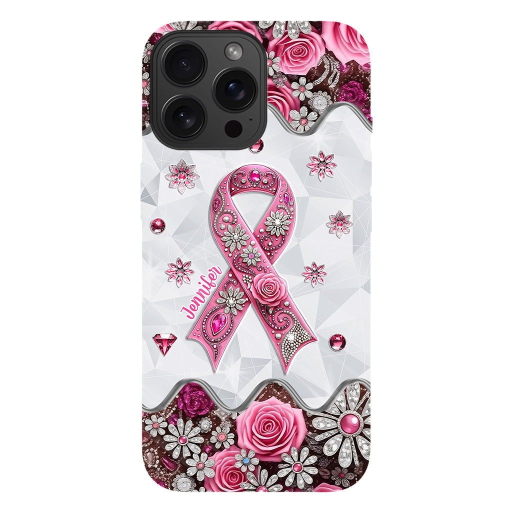 Breast Cancer Awareness - Personalized Breast Cancer Awareness Full Print Phone Case