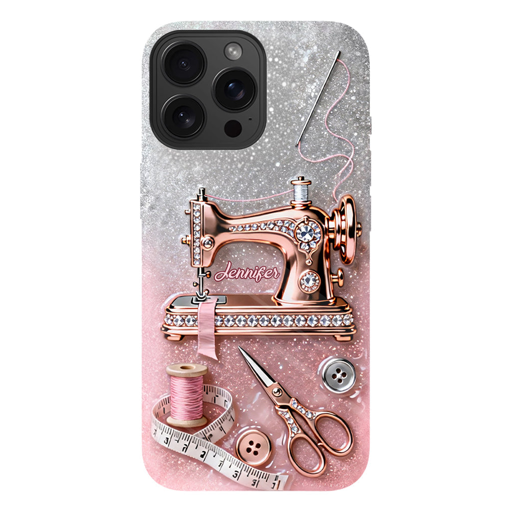 Coque de téléphone personnalisée « Couture » ​​avec imprimé intégral