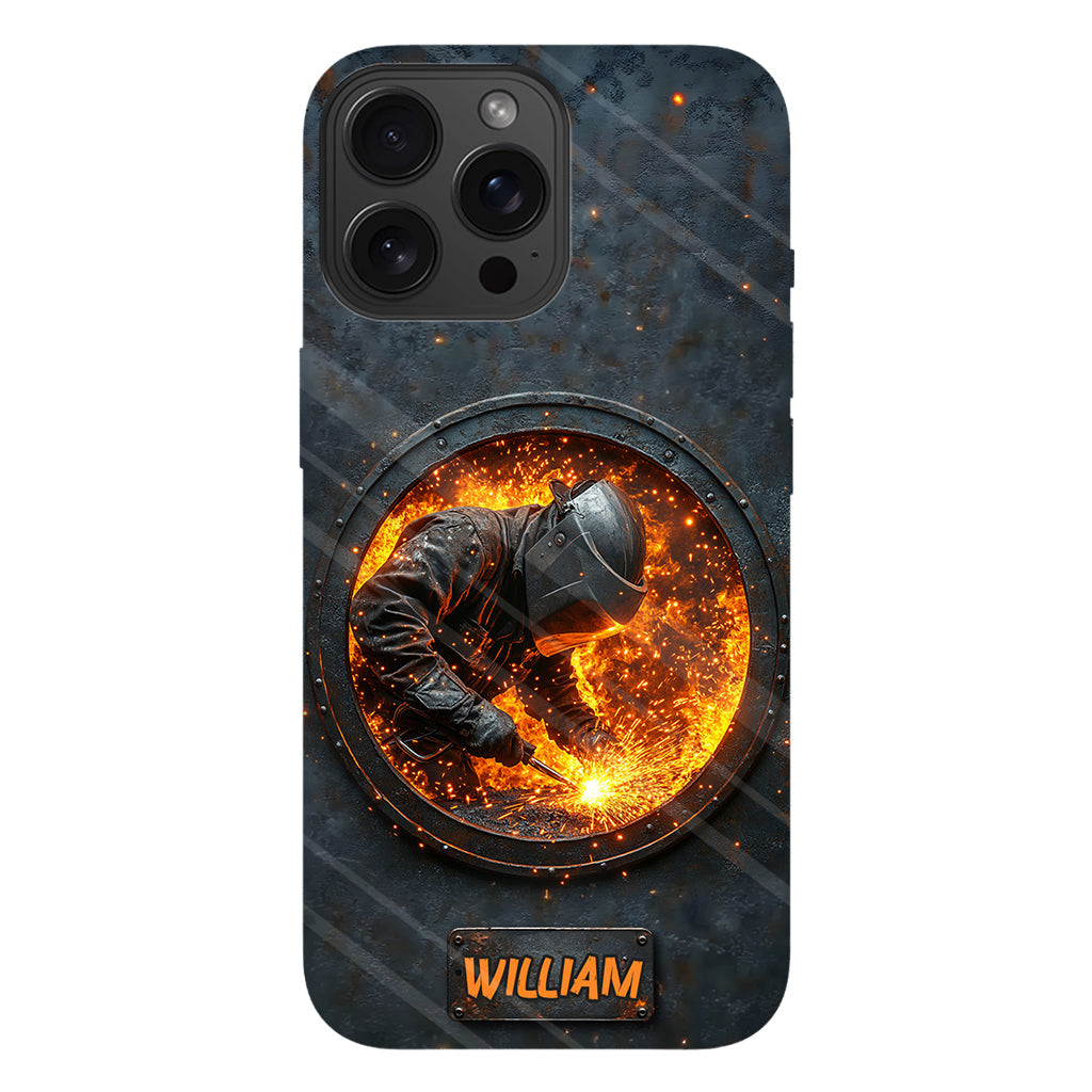Gift For Welder Man - Personalized Welder Full Print Phone Case
