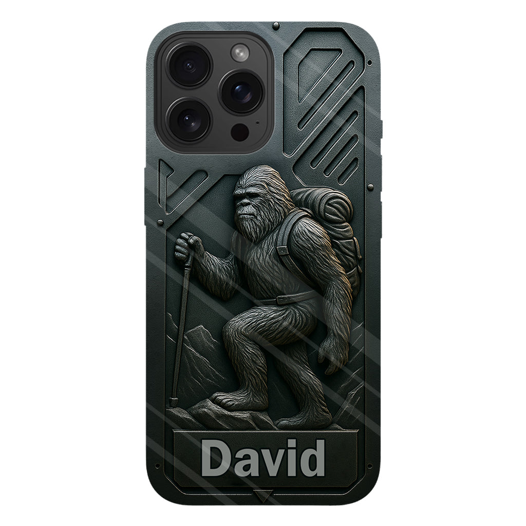 Sasquatch - Personalized Hiking Full Print Phone Case