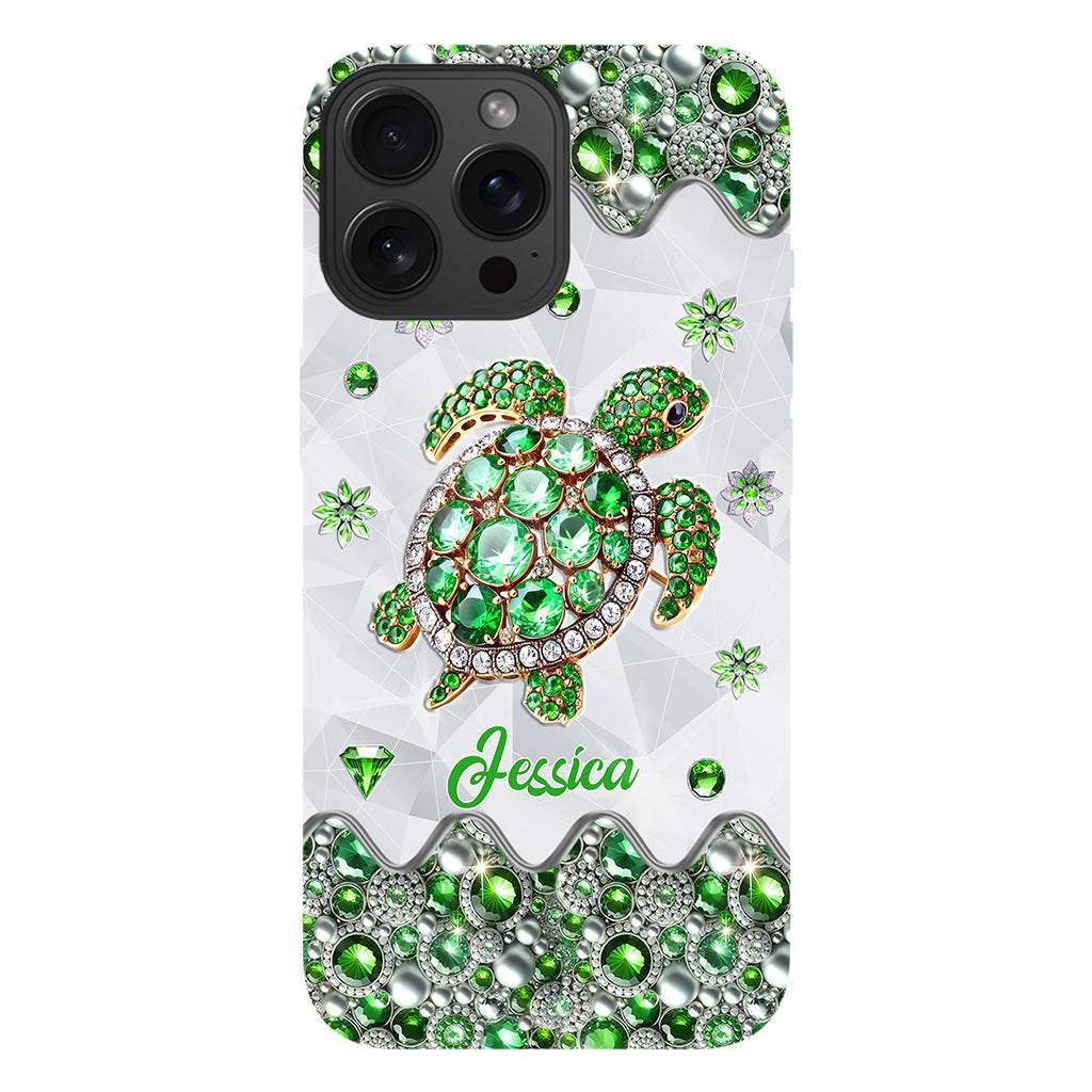 Love Turtles - Personalized Turtle Full Print Phone Case