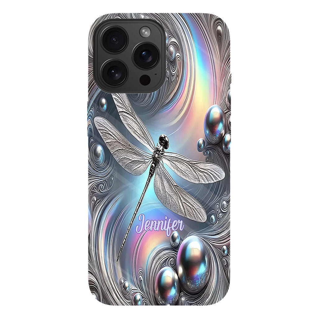 Magnifique libellule - Coque de téléphone personnalisée avec motif libellule intégral