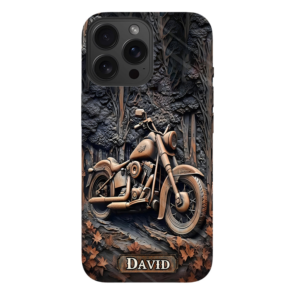 Time To Ride - Personalized Biker Full Print Phone Case