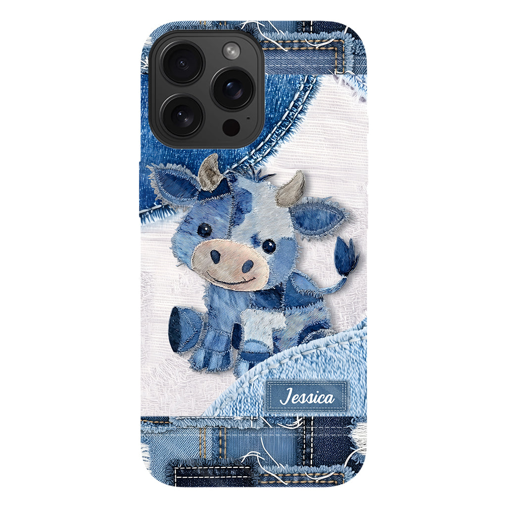 Coque de téléphone personnalisée avec imprimé vache des Highlands - Mignonne vache des Highlands
