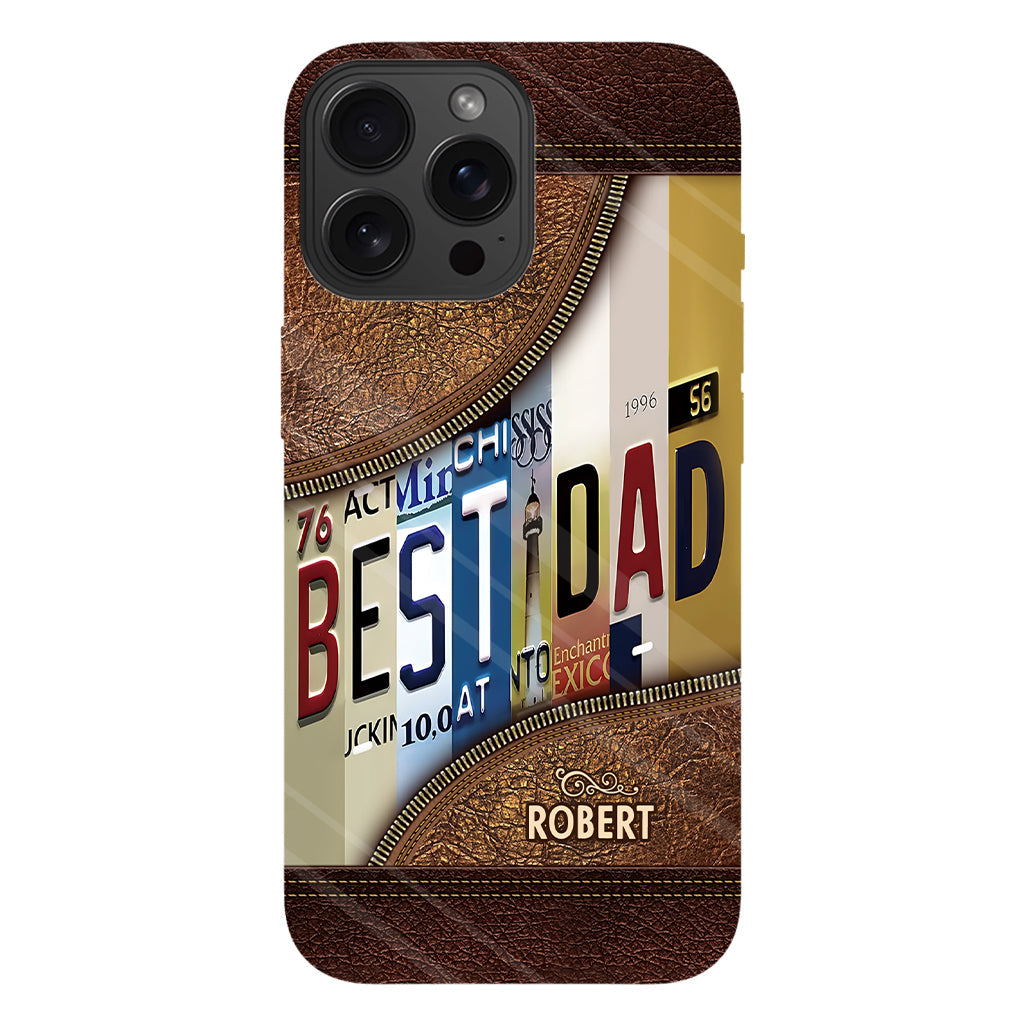 Best Dad Ever - Personalized Father Full Print Phone Case