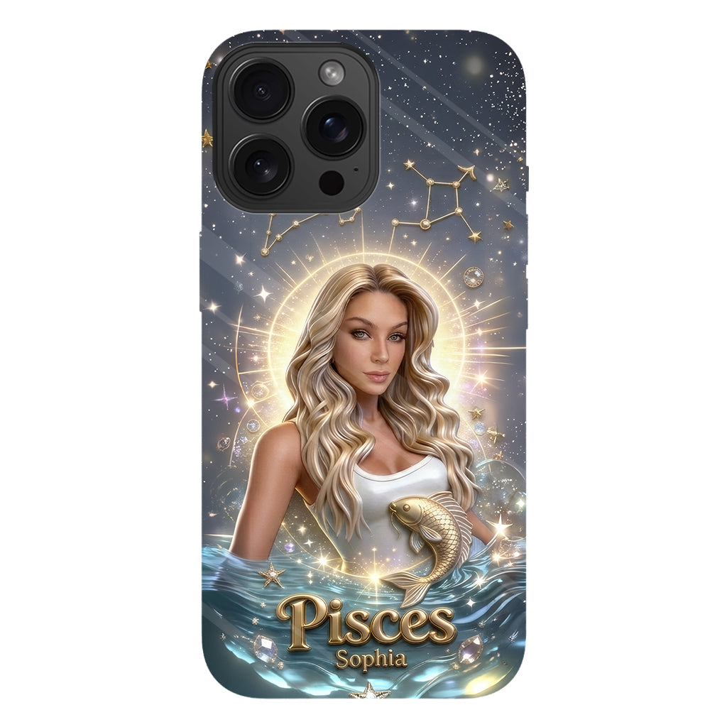 Horoscope Sign, Lucky Charm - Personalized Horoscope Full Print Phone Case