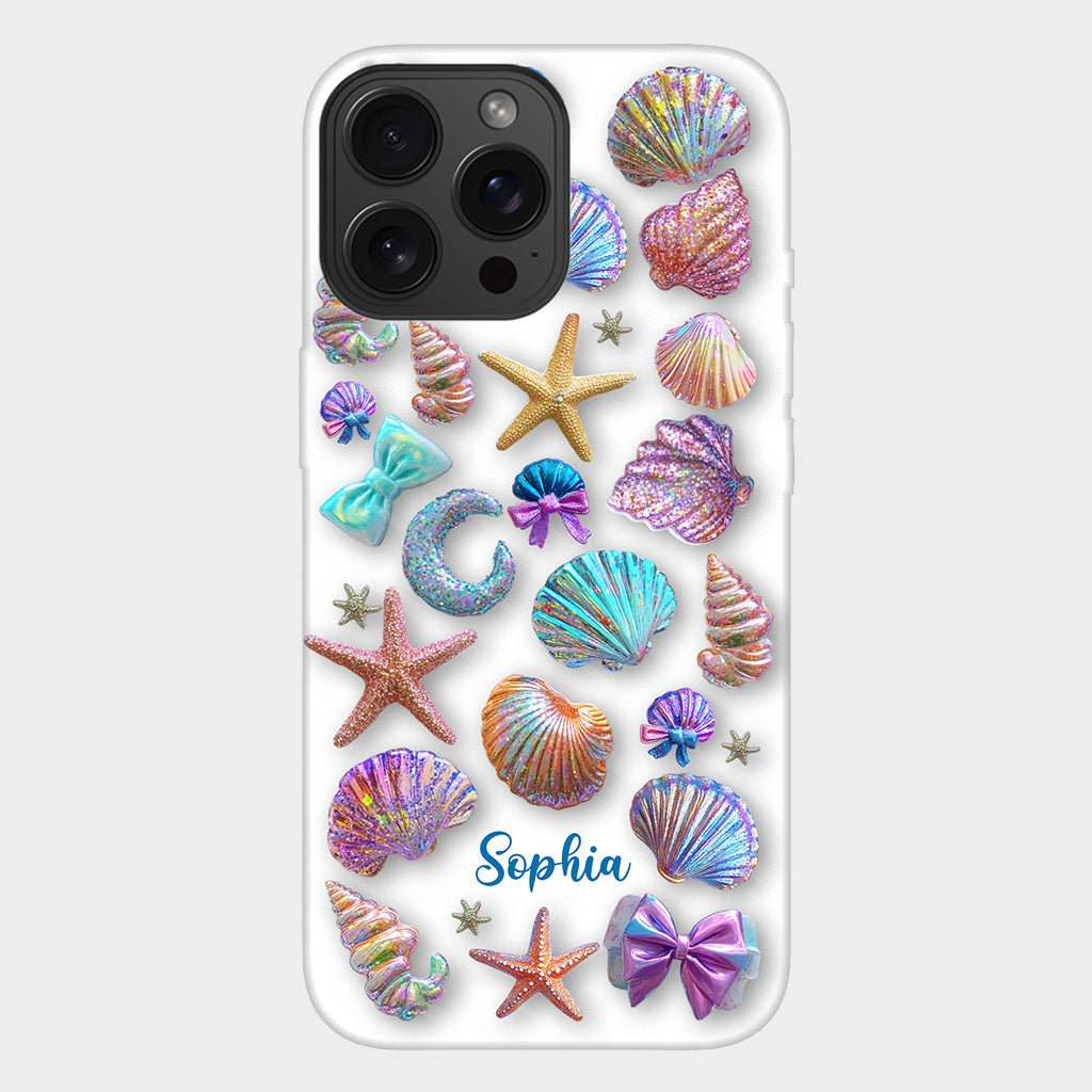 Salty Lil' Beach - Personalized Sea Lover Full Print Phone Case