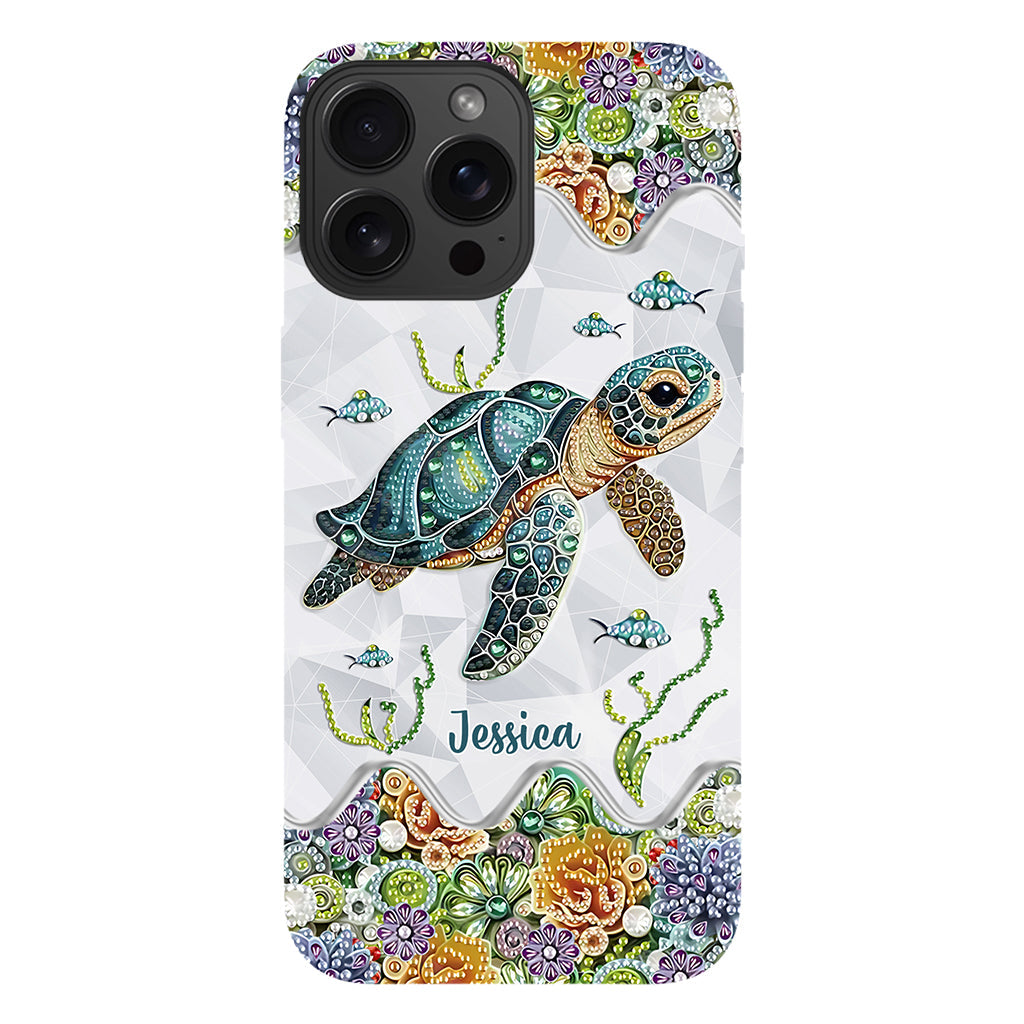 Just A Girl Who Loves Turtle - Personalized Turtle Full Print Phone Case