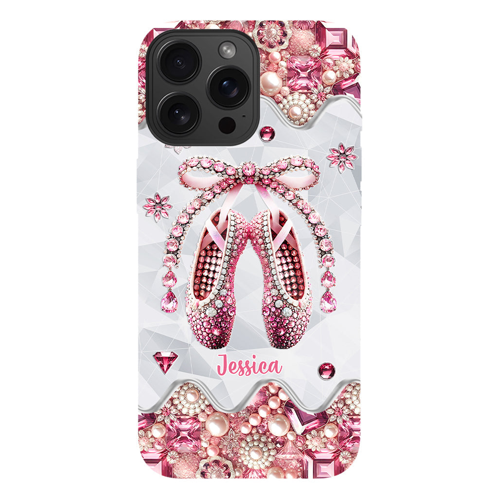 Coque de téléphone personnalisée Love Ballet - Impression intégrale sur le thème du ballet