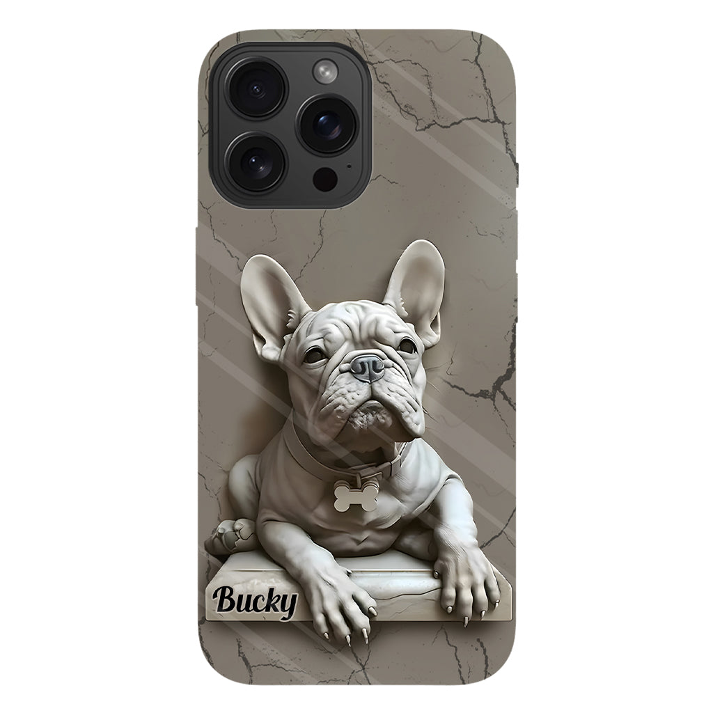 Coque de téléphone personnalisée avec motif bouledogue français - Bouledogue français