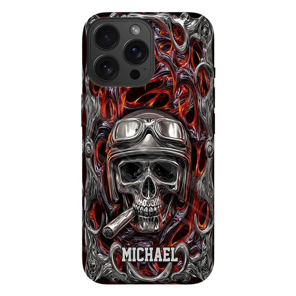 Ride Or Die - Coque de téléphone personnalisée pour motard avec impression intégrale