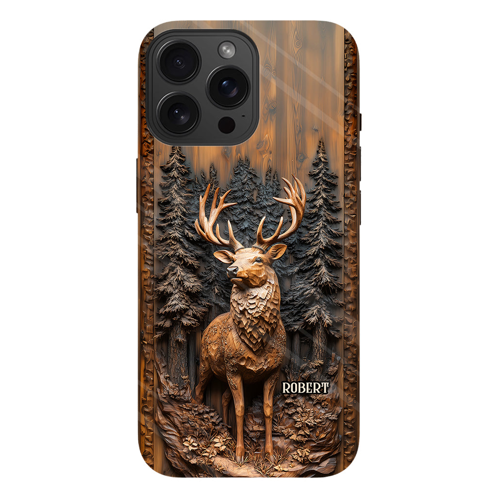 Passionné de chasse - Coque de téléphone personnalisée avec motif intégral sur le thème de la chasse