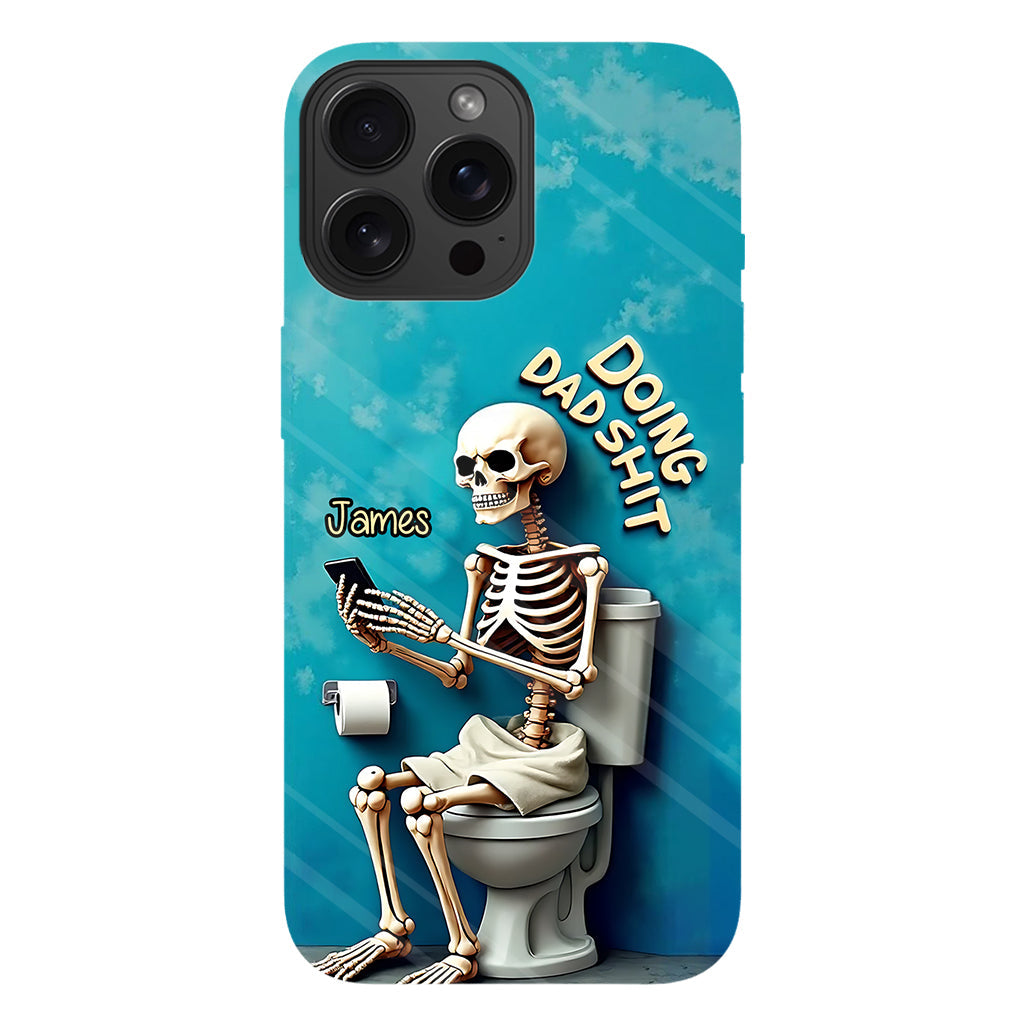Doing Dad Shit - Personalized Father Full Print Phone Case