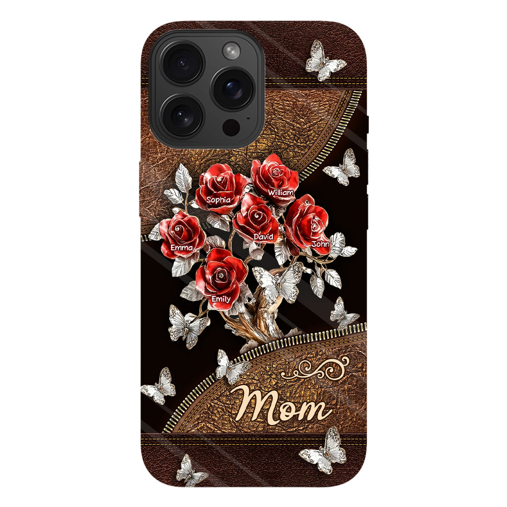 Beautiful Roses Gift For Mom, Grandma,... - Personalized Mother Full Print Phone Case