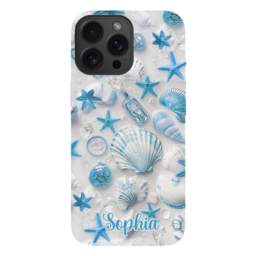 Beach Lovin' Girl - Personalized Sea Lover Full Print Phone Case