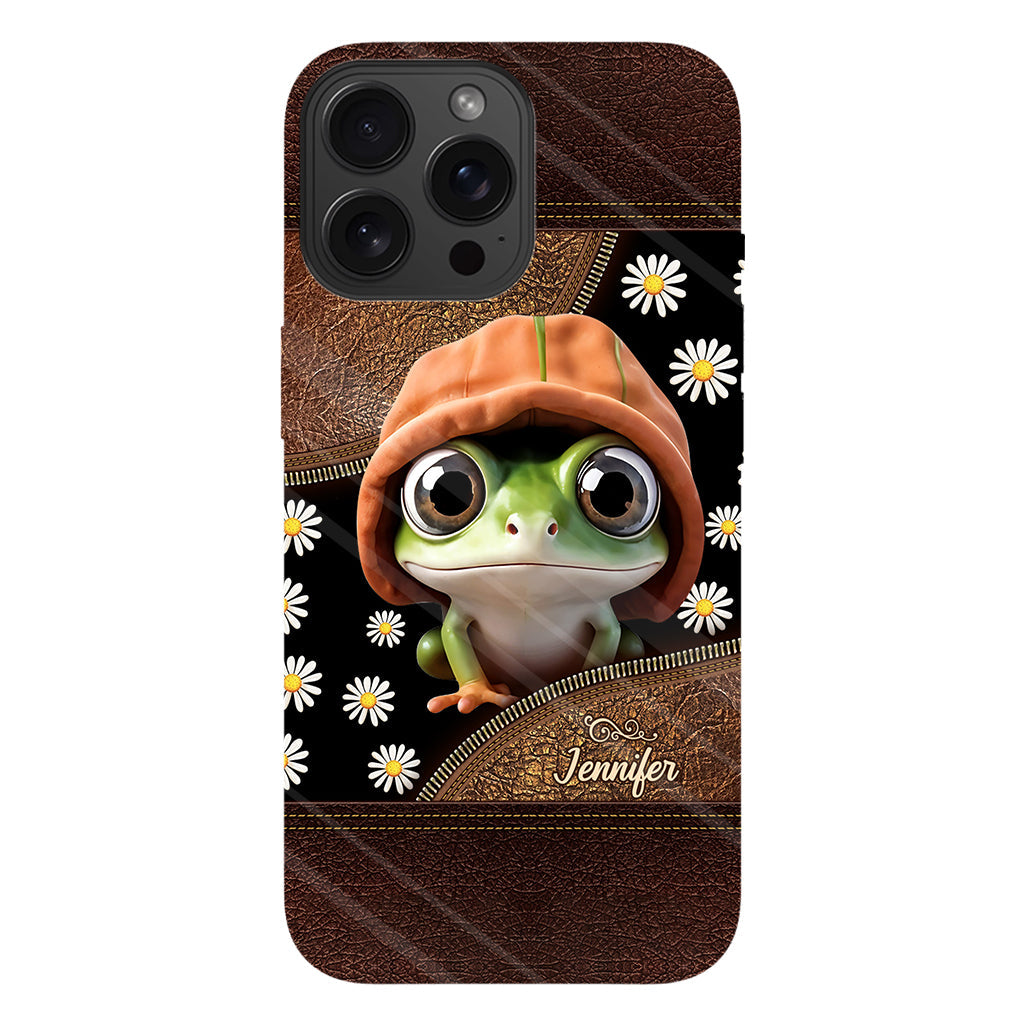 Love Frogs - Personalized Frog Full Print Phone Case