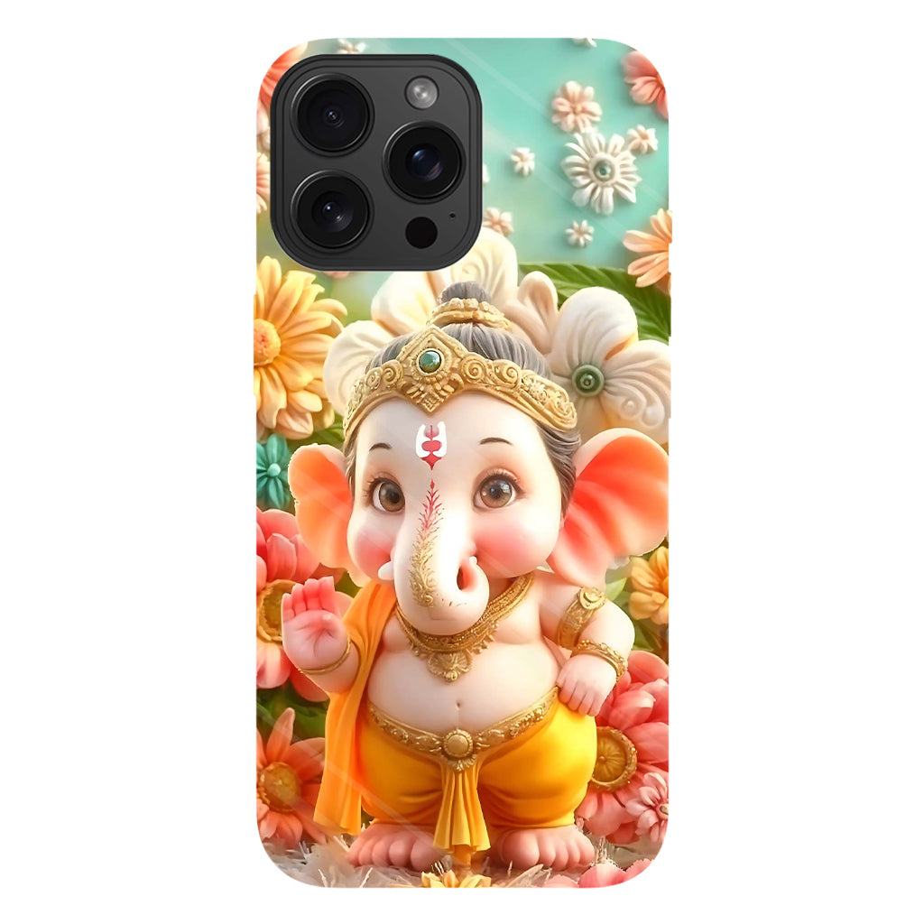 Coque de téléphone Ganesha - Impression intégrale hindoue