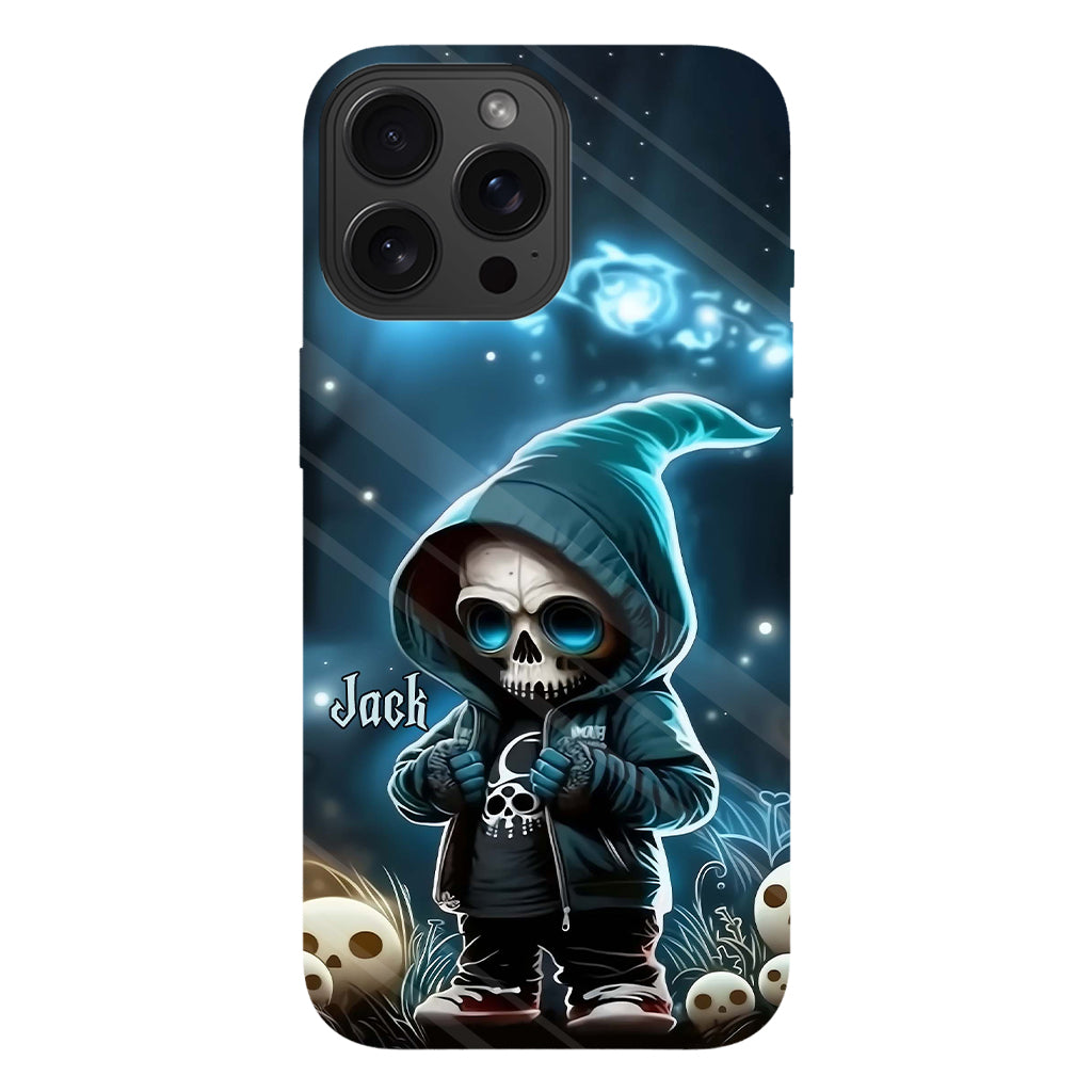 Coque de téléphone personnalisée Cool Dude - Motif crâne intégral