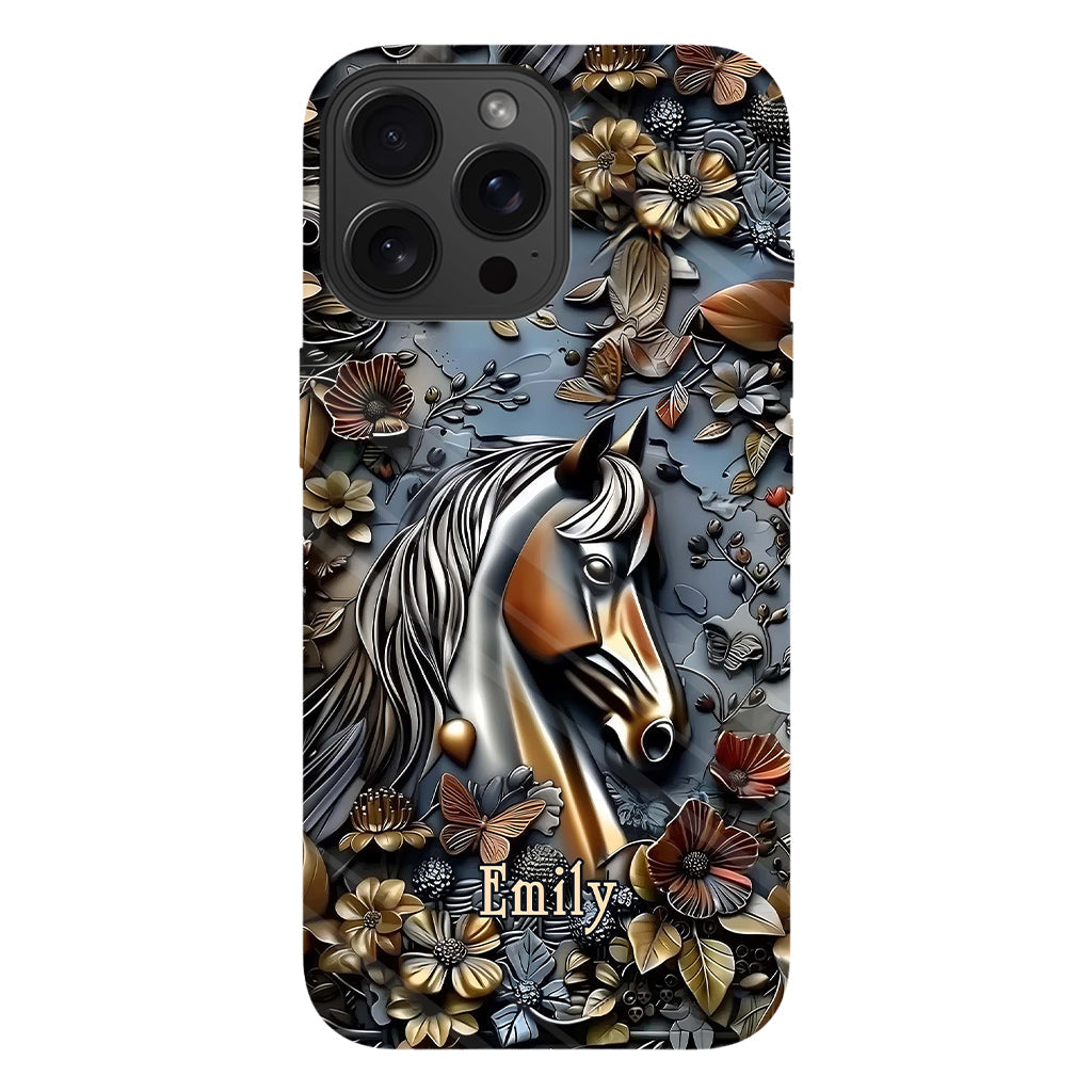 Superbe cheval - Coque de téléphone personnalisée avec impression intégrale de cheval