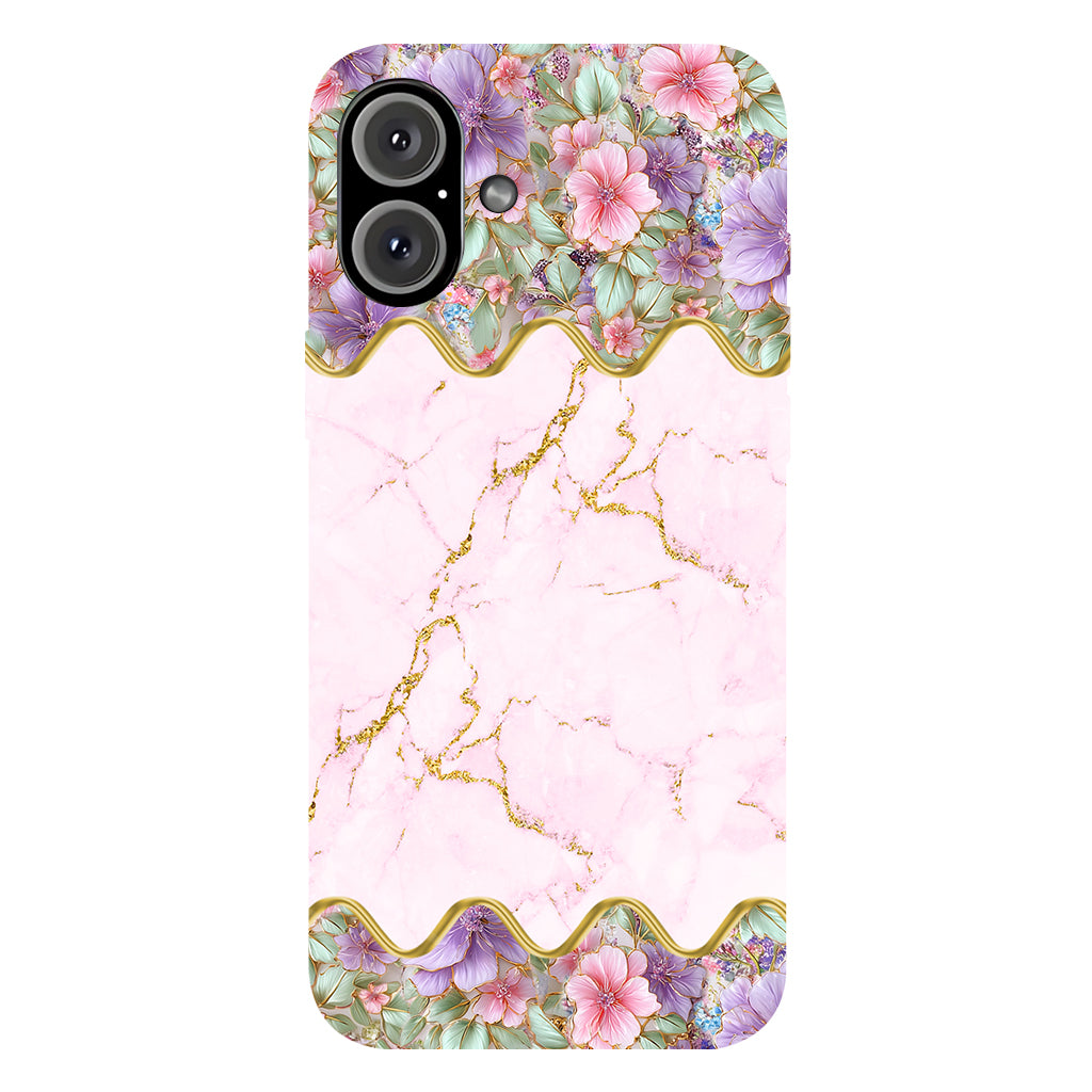 Coque de téléphone et support pour téléphone personnalisés avec imprimé papillon Love Butterfly -