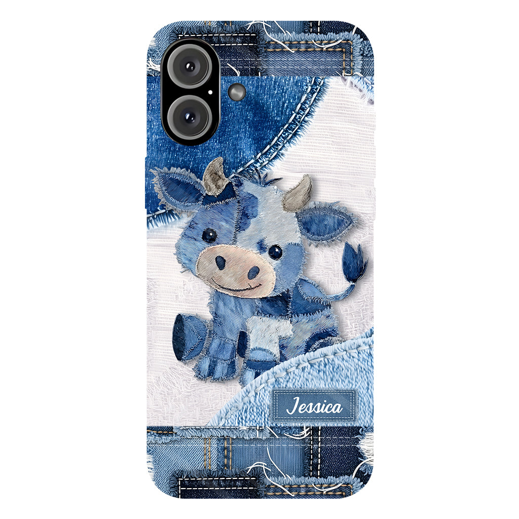 Coque de téléphone personnalisée avec imprimé vache des Highlands - Mignonne vache des Highlands