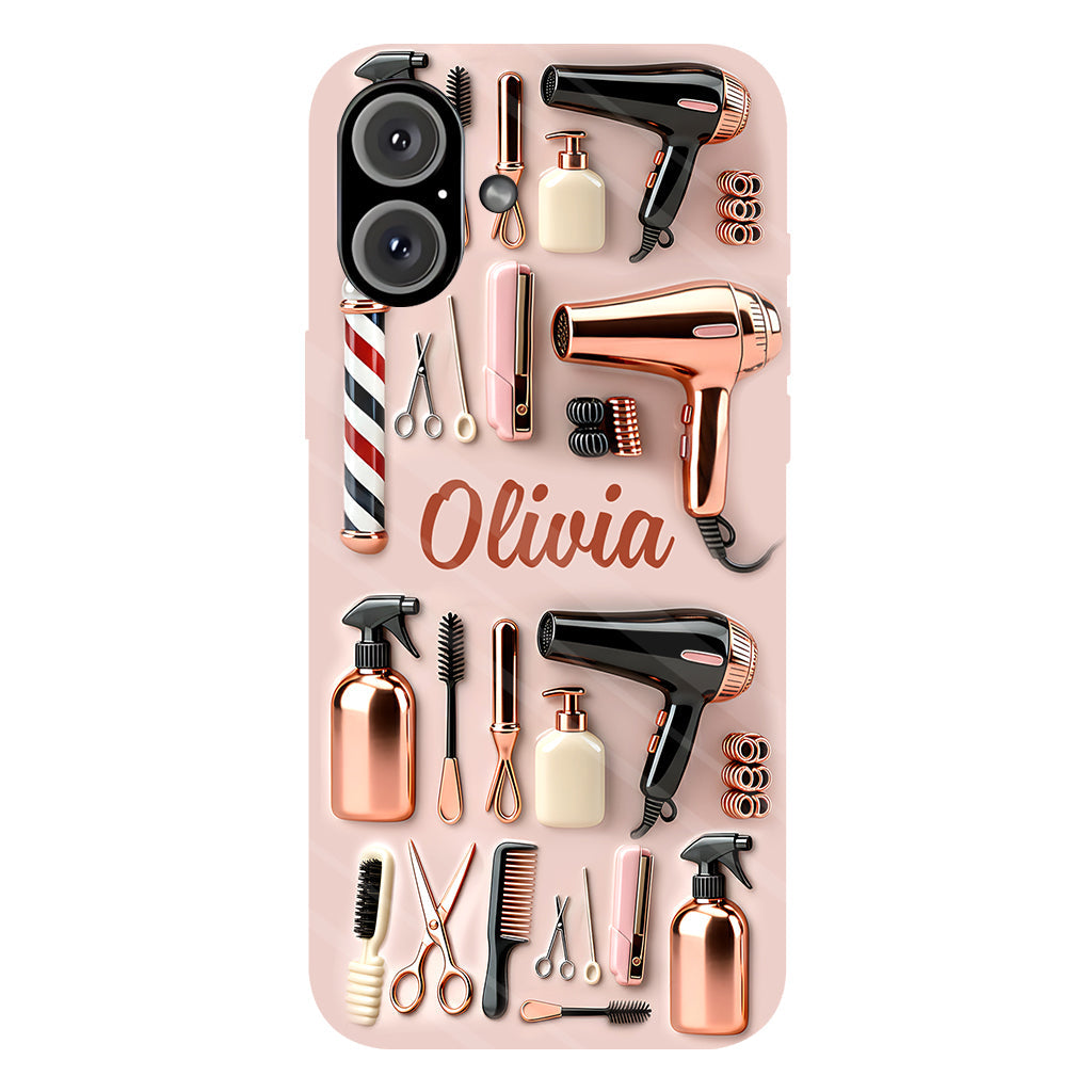 Coiffeur parfait - Coque de téléphone personnalisée avec impression intégrale Coiffeur