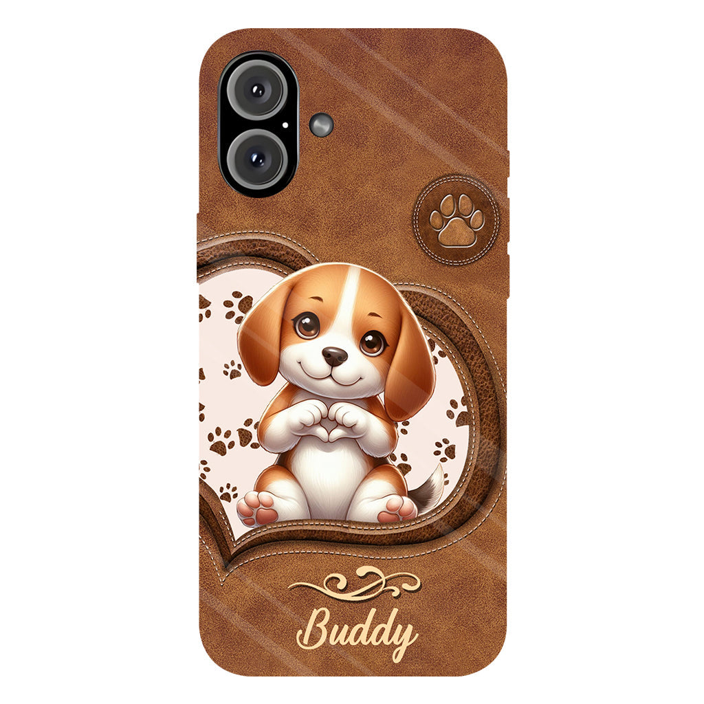 Cute Lovely Dogs - Personalized Dog Full Print Phone Case