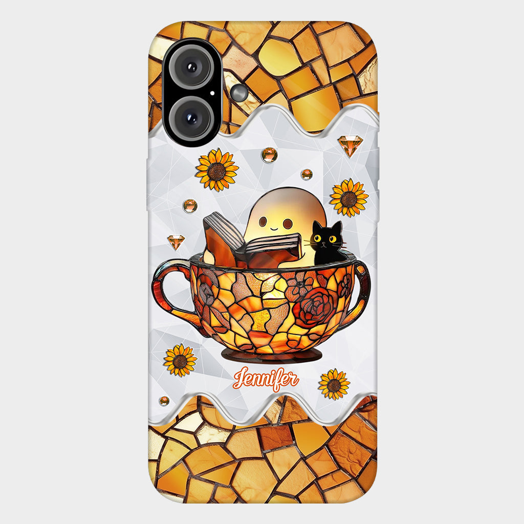 Spooky Ghost - Personalized Halloween Full Print Phone Case