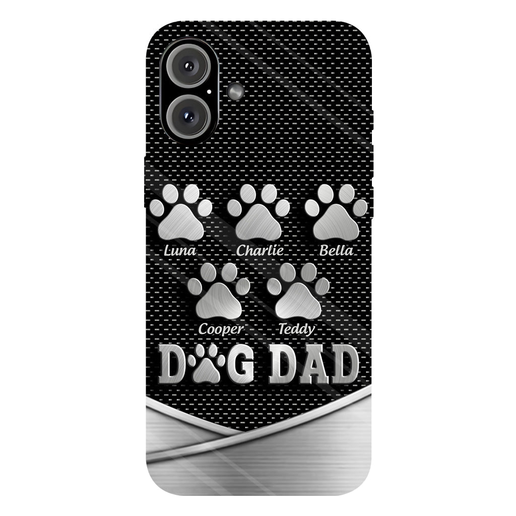 Dog Dad - Personalized Dog Full Print Phone Case