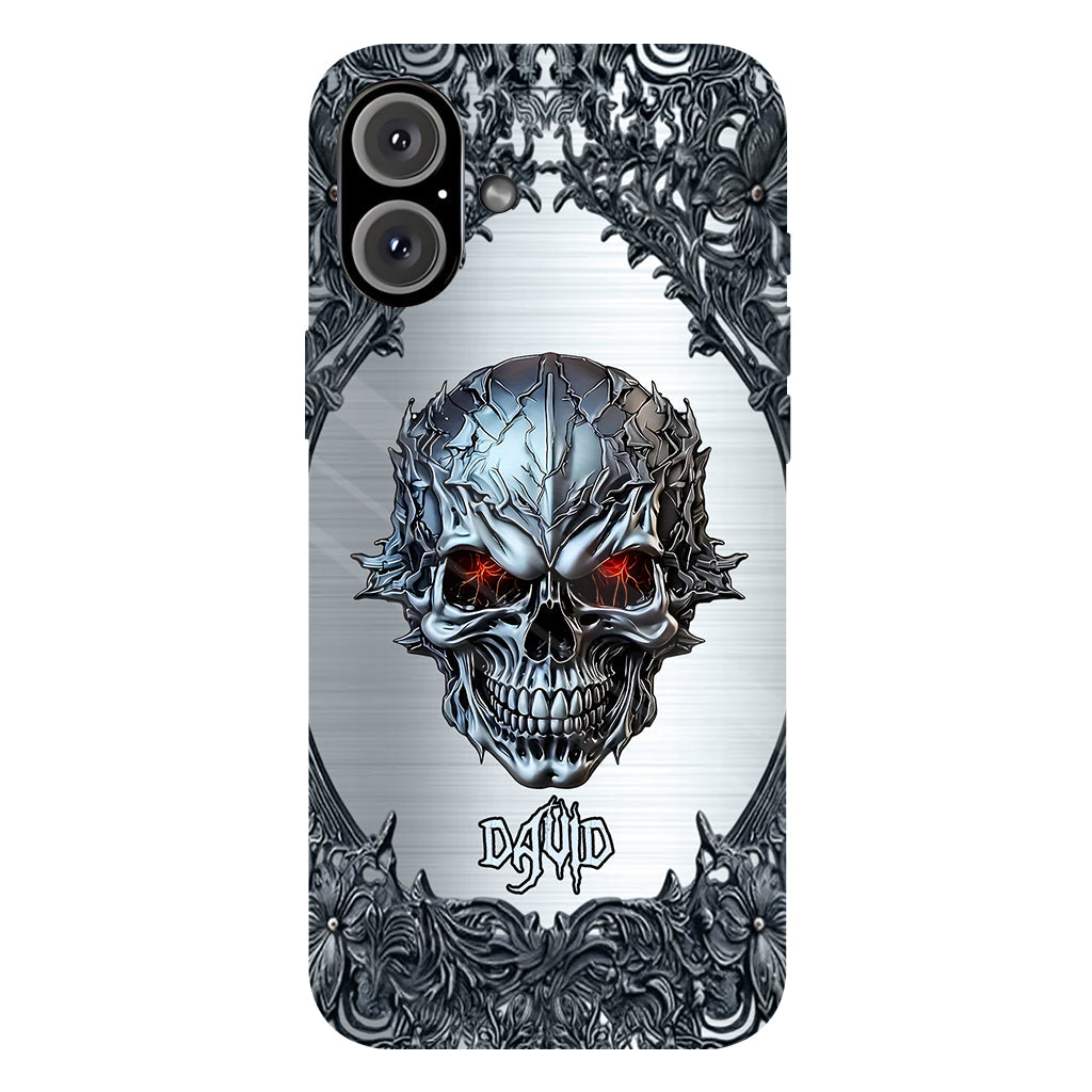 Cool Skull - Personalized Skull Full Print Phone Case