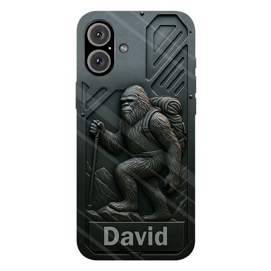 Sasquatch - Personalized Hiking Full Print Phone Case