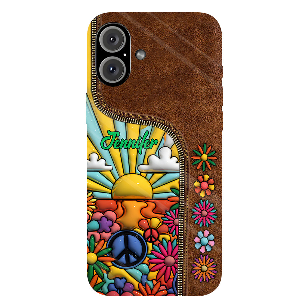 Hippie Soul - Personalized Hippie Full Print Phone Case