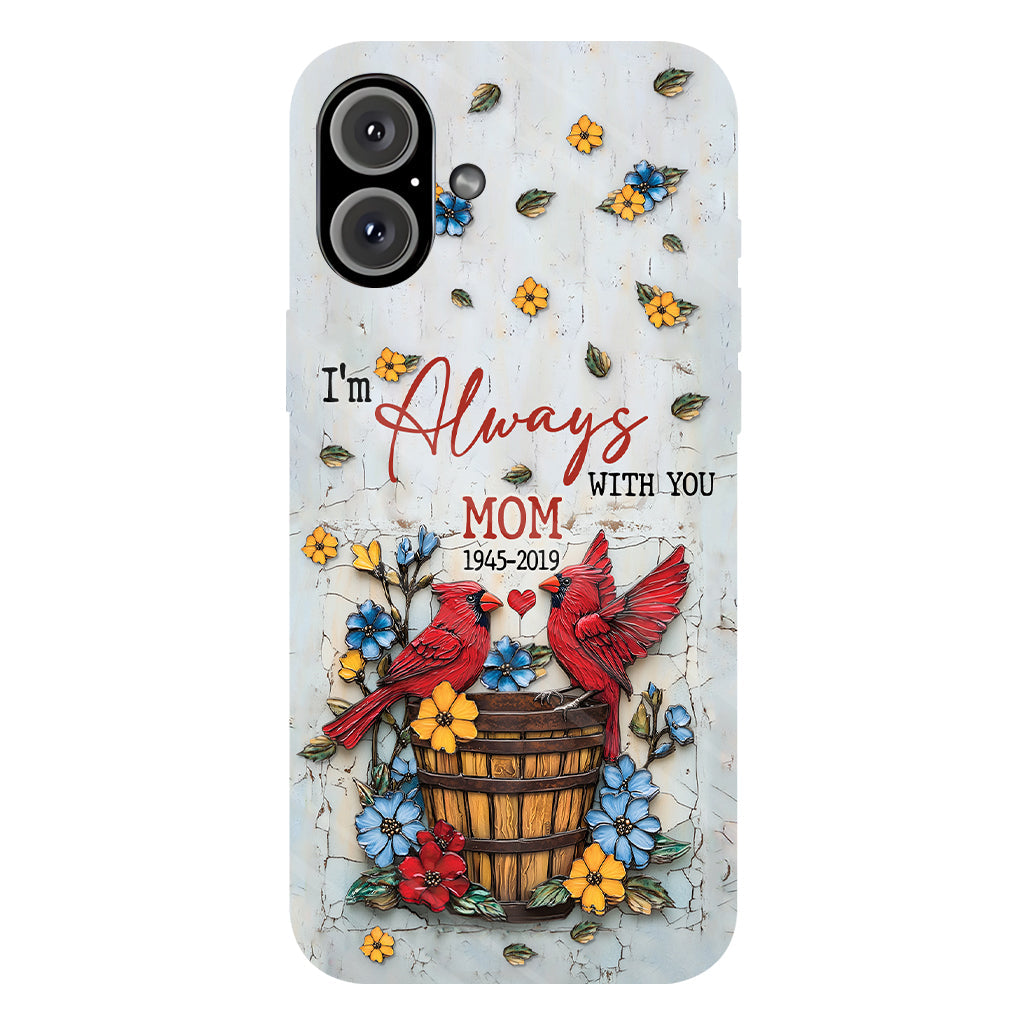 Those We Love Don't Go Away - Personalized Memorial Full Print Phone Case